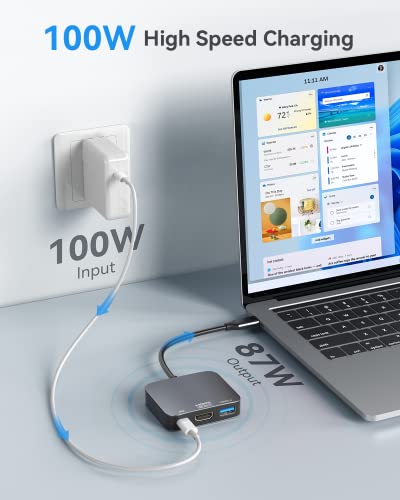 Vilcome USB-C to HDMI Adapter with 4K@60HZ