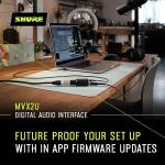 Shure MVX2U XLR-to-USB Interface with Headphone Jack