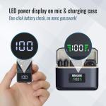 UROLMIC Wireless Lavalier Mic with Charging Case