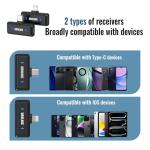 UROLMIC Wireless Lavalier Mic with Charging Case