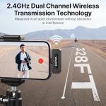 BOYA BY-V3 Wireless Lavalier Mic for USB-C