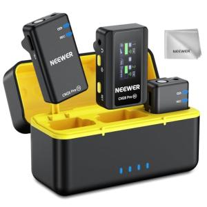 NEEWER CM28 PRO Wireless Lavalier Microphone Bundle