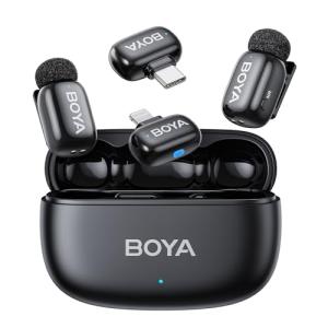 Wireless Lavalier Microphone for iPhone and Android