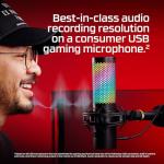 HyperX QuadCast 2 USB Microphone with RGB Lighting