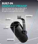 Movo UM6 Dynamic Podcast Microphone with USB-C Output