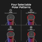 HyperX QuadCast 2 USB Microphone with RGB Lighting