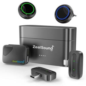 Zealsound Wireless Lavalier Microphone - Pro Audio Solution