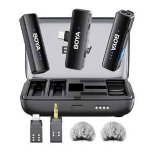 BOYA BOYALINK 2 Dual Channel Wireless Lavalier Mic