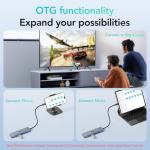 ICZI 5-in-1 USB-C Hub with 4K HDMI Adapter