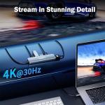5-in-1 USB-C Hub with 4K HDMI Output