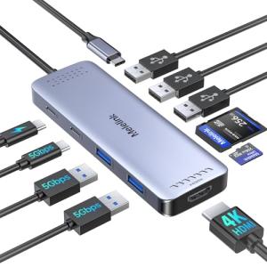 Melelink 10-in-1 USB-C Hub Adapter
