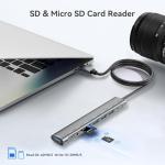 9-Port USB-C Hub with Long Cable