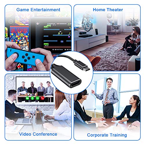 USB-C to HDMI 4K Adapter for Multiple Devices