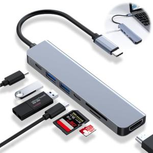 7-in-1 USB-C Hub with HDMI and Card Reader