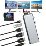 Surface Pro 11 Docking Station with Dual HDMI