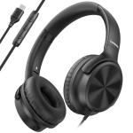 Cowyawn USB-C Over-Ear Headphones with Mic