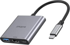 3-in-1 USB-C to HDMI Multiport Adapter