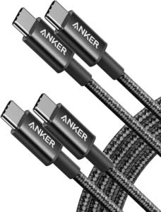 Anker 6ft USB-C Charger Cable (2-Pack)