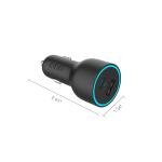 32W Dual USB-C Car Charger for iPhone/iPad