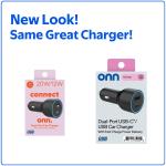 32W Dual USB-C Car Charger for iPhone/iPad