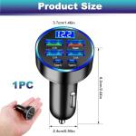 6-in-1 Fast USB-C Car Charger, 45W