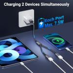 KiWiBiRD USB-C 2-Port Splitter and Adapter