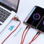 SIQWIO Nylon Braided 4-in-1 Charger