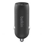 Belkin 20W USB-C Fast Car Charger - Black