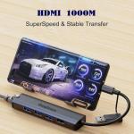 5-in-1 USB-C Hub with Ethernet Adapter