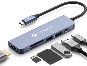 6-in-1 USB-C Hub with 4K HDMI