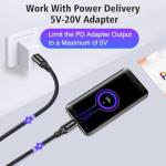 AGVEE 3ft USB-C to Micro USB Cable - 2 Pack