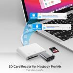 USB-C 3-in-1 SD Card Reader Adapter