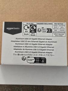 Compact USB-C Ethernet Adapter - Gigabit, Plug & Play