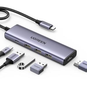 UGREEN 5-in-1 USB-C Hub with 4K HDMI