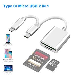 USB-C Memory Card Reader with OTG Adapter
