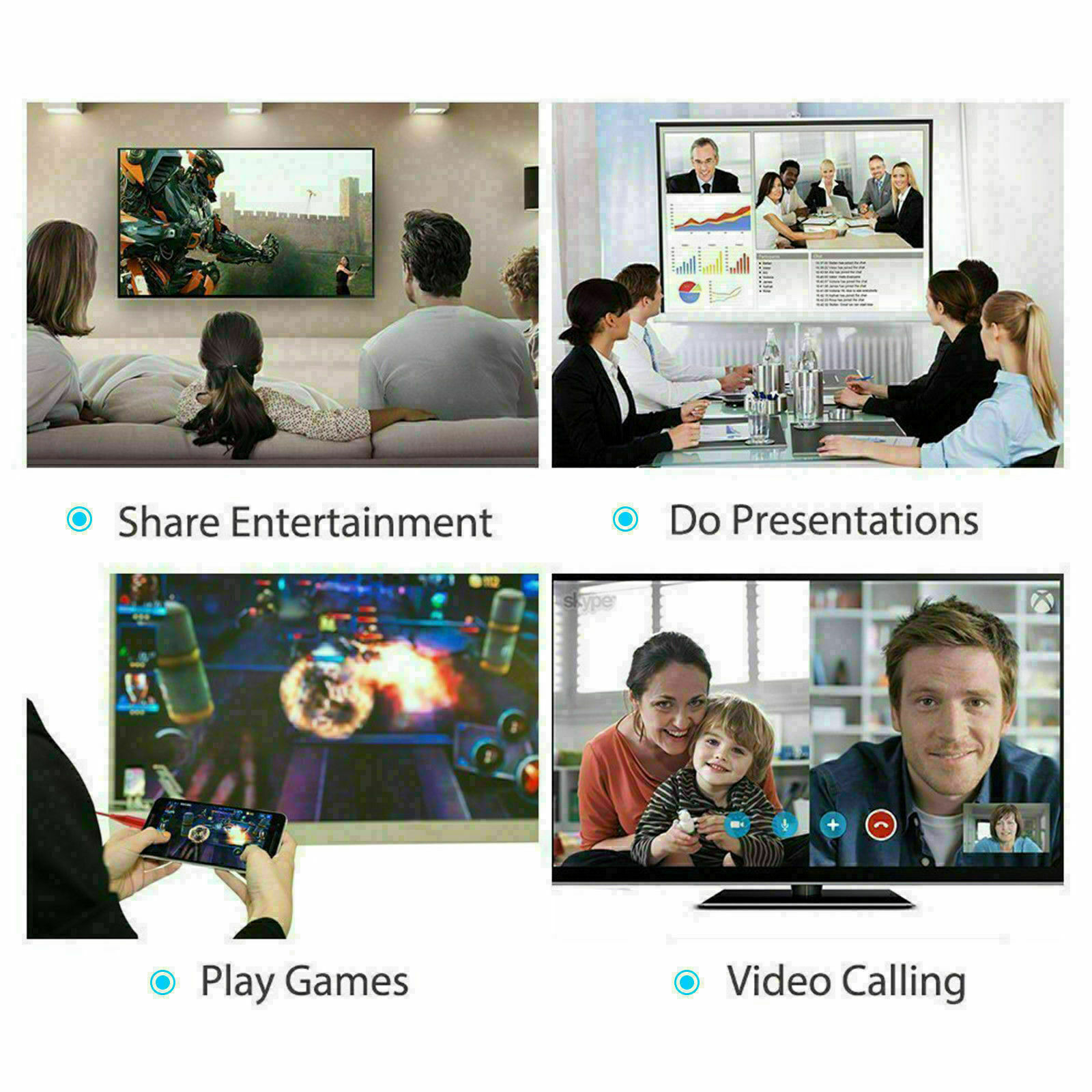 USB-C to HDMI Adapter for Samsung & MacBook