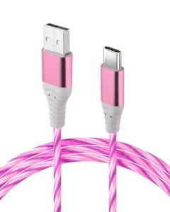 LED Glowing 2M USB-C Fast Charging Cable