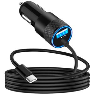 Apple MFi Car Charger with 6FT USB-C Cable