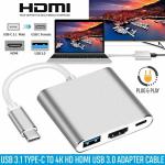 Type C Hub Adapter with HDMI & USB