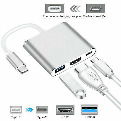 Type C Hub Adapter with HDMI & USB