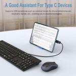 USB-C Adapter: A Male to Type C Female