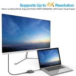 3-in-1 USB-C Hub with 4K HDMI (silver)