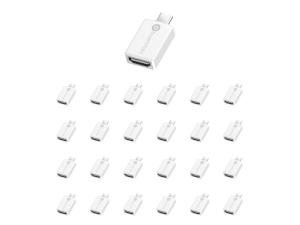 25 Pack White USB-C to HDMI Adapters