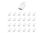 25 Pack White USB-C to HDMI Adapters
