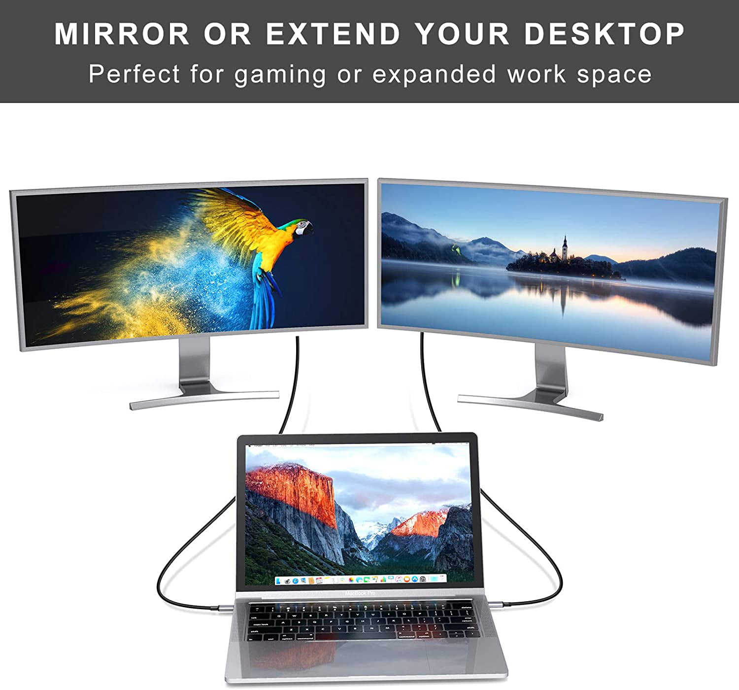 Type C to HDMI 4k Cable Adapter