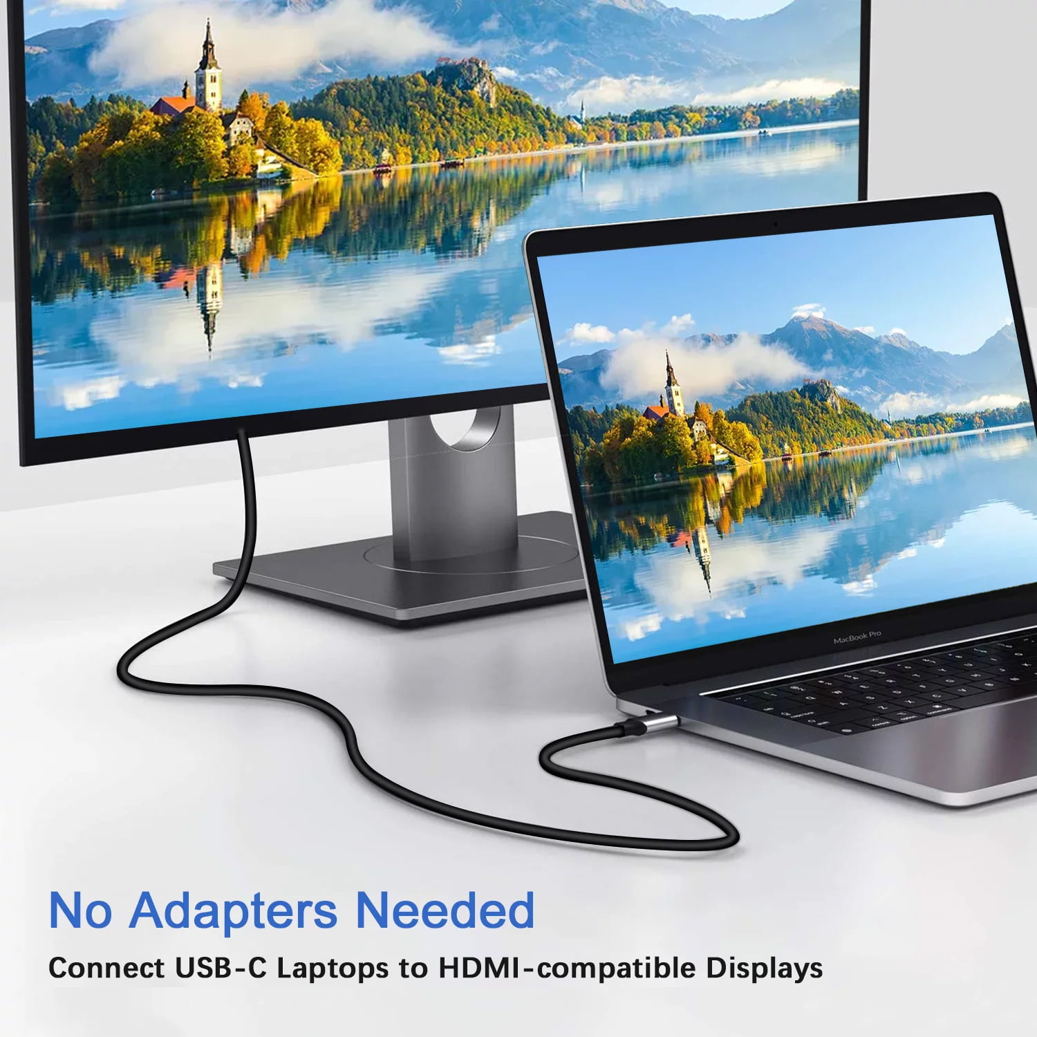 Type C to HDMI 4k Cable Adapter