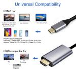 Type C to HDMI 4k Cable Adapter