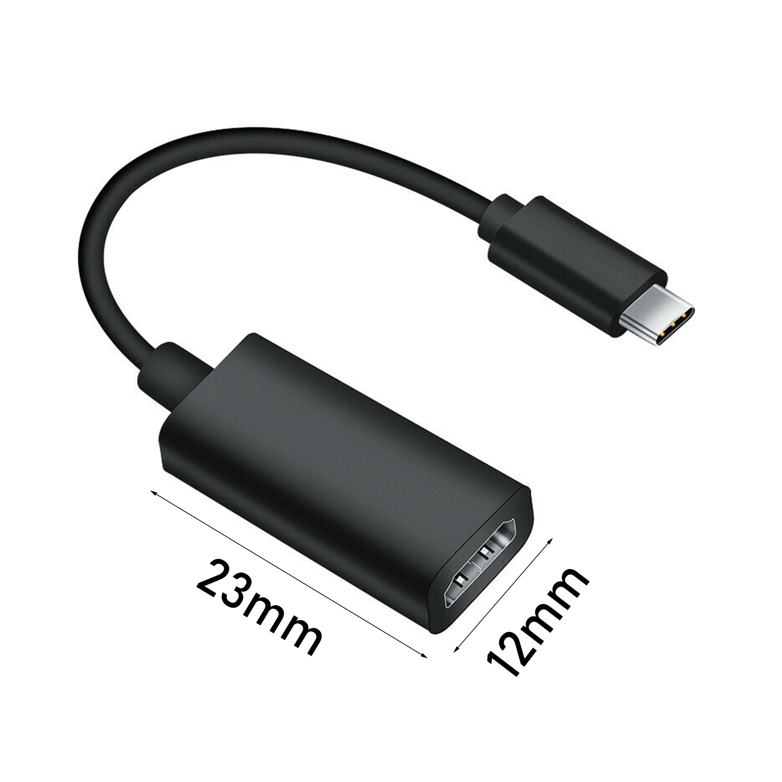 High-performance USB-C to HDMI Adapter - 4K Compatible