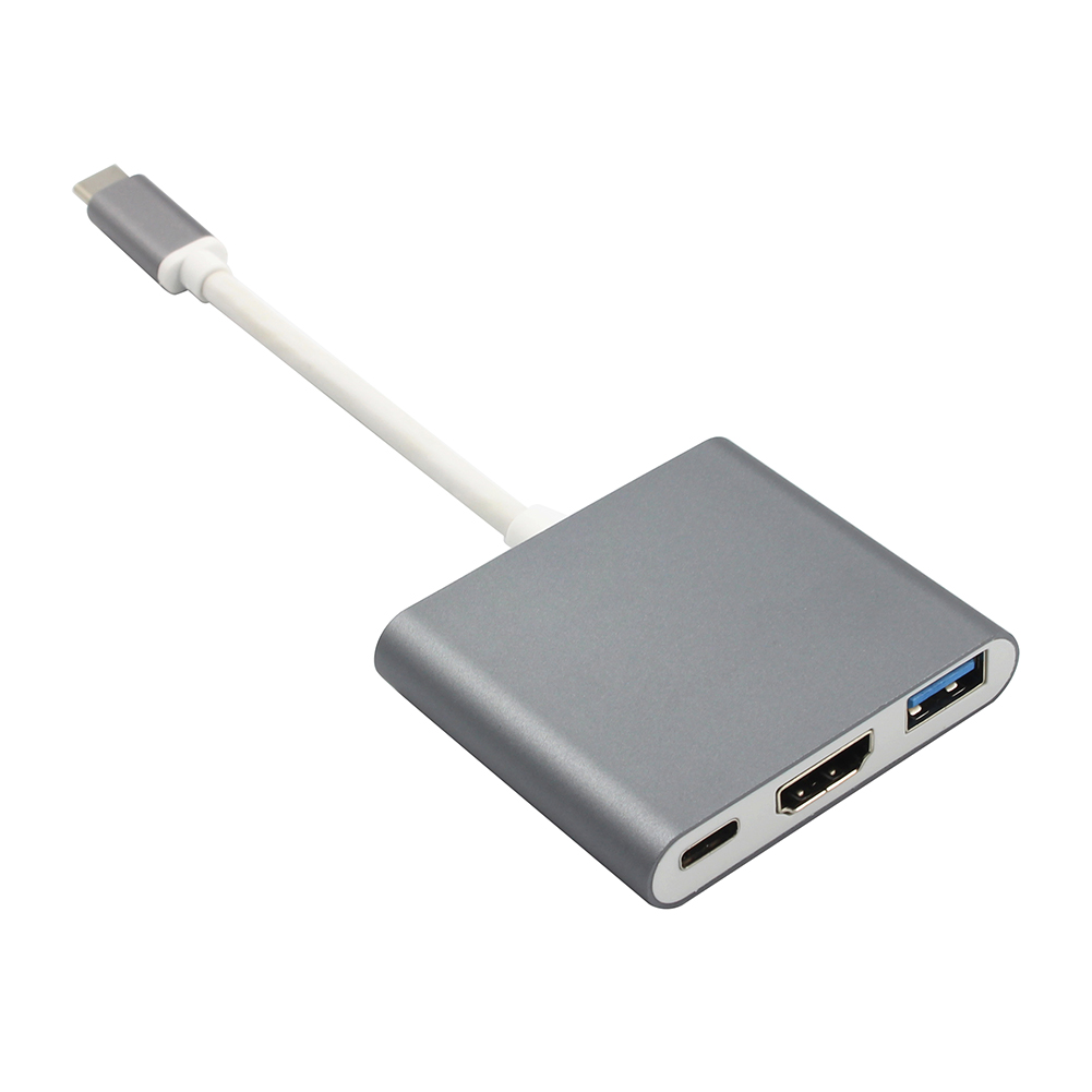Yesbay 3-in-1 USB-C Hub Adapter