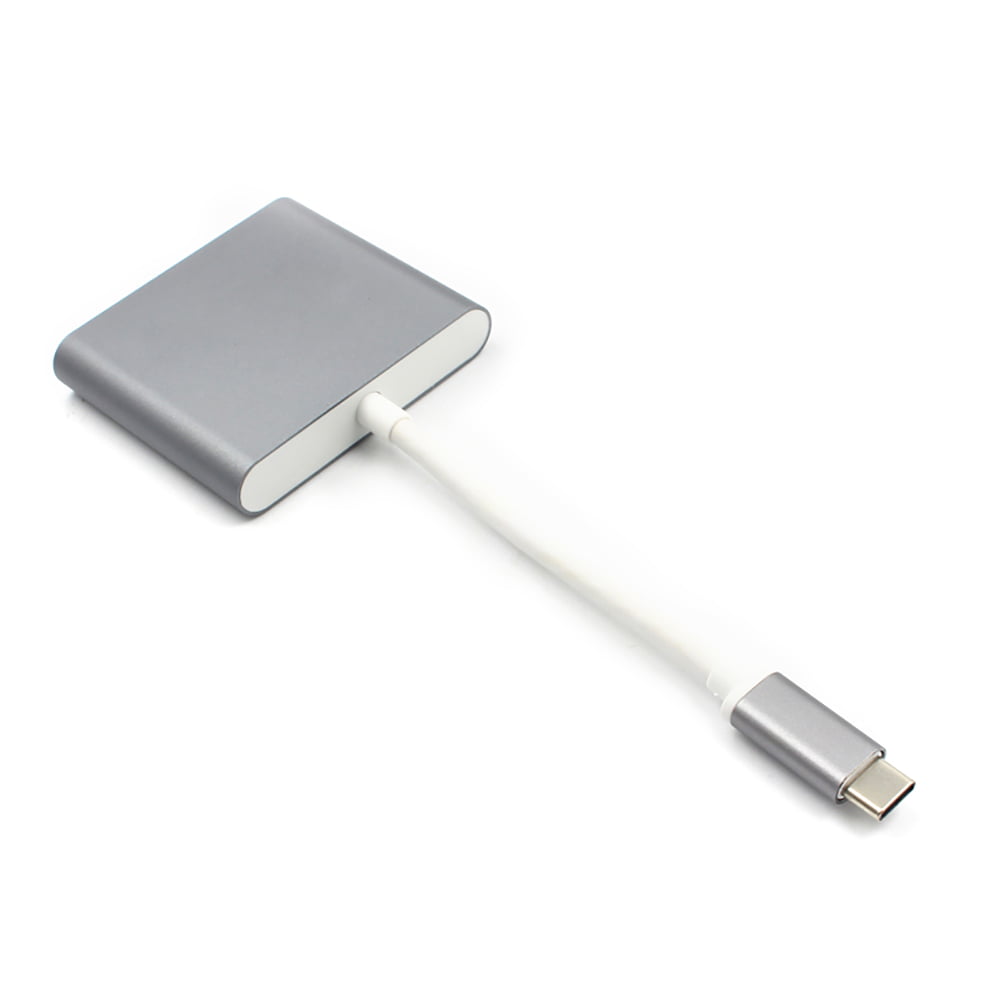 Yesbay 3-in-1 USB-C Hub Adapter